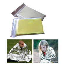 Outdoor Emergency Survival Blanket (Gold / Silber)